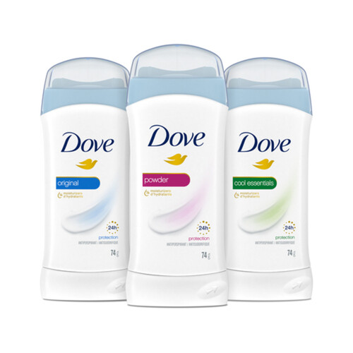 Dove Antiperspirant Stick Original For Sensitive Skin 74 g