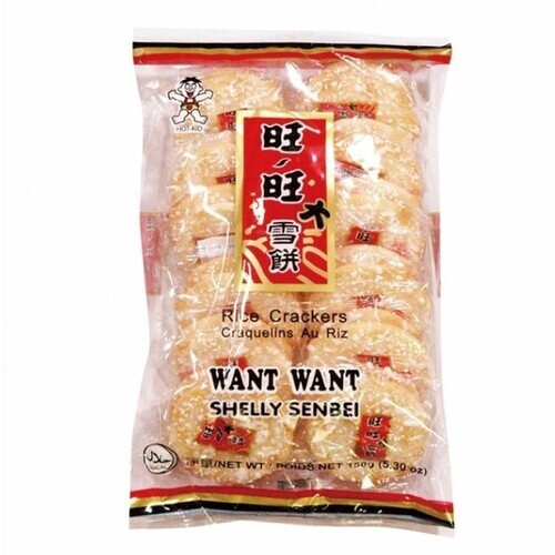 Want Want Shelly Senbei Rice Crackers 150 g