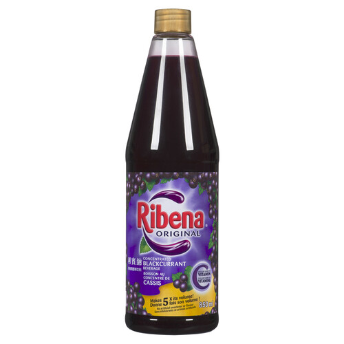 Ribena Juice Original Blackcurrant 850 ml (bottle)