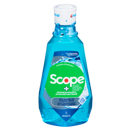 Crest Scope Enamel Protect Mouth Wash 1 L