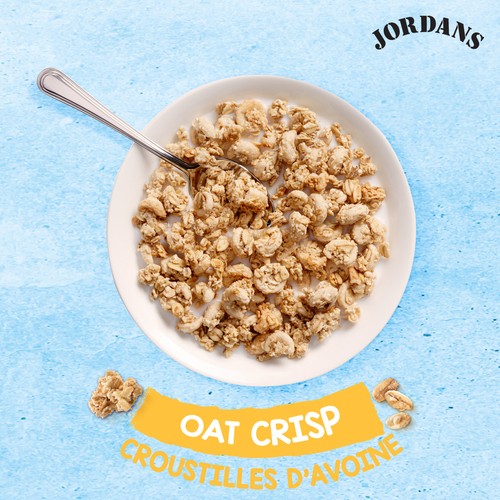 Jordans Morning Crisp Organic Granola Cereal Oat Crisp 375 g