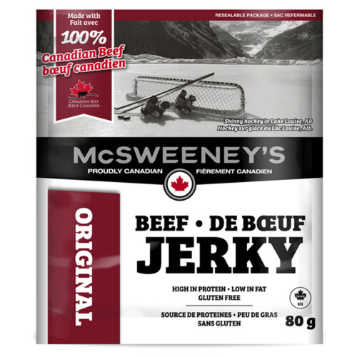 McSweeney's Gluten-Free Jerky Original Beef 80 g