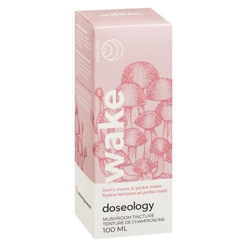 Doseology Wake Tincture Supplements Mushroom Lion's Mane & Yerba Mate 100 ml
