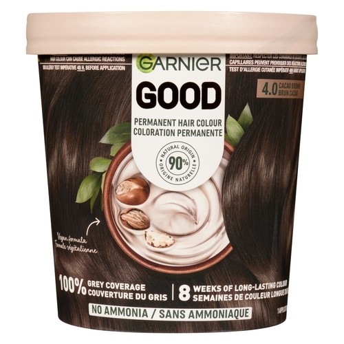 Garnier Good Permanent Hair Colour 4.0 Cacao Brown 1 Pack