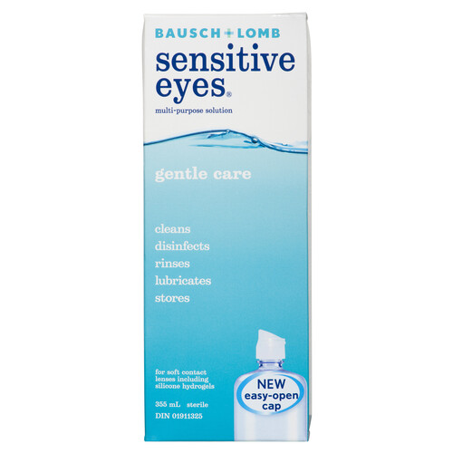 Bausch + Lomb Eye Drops For Sensitive Eyes 355 ml