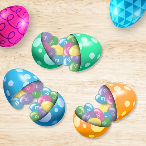 M&M'S Chocolate Peanut Easter Sharing Bag 200 g