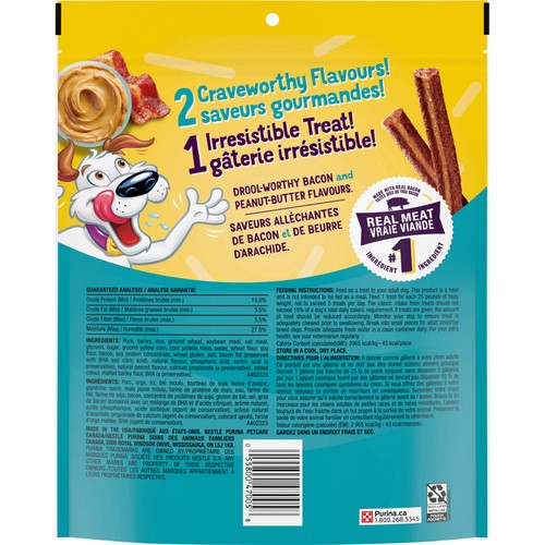 Beggin' Flavour Stix Dog Treats Bacon & Peanut Butter 708 g