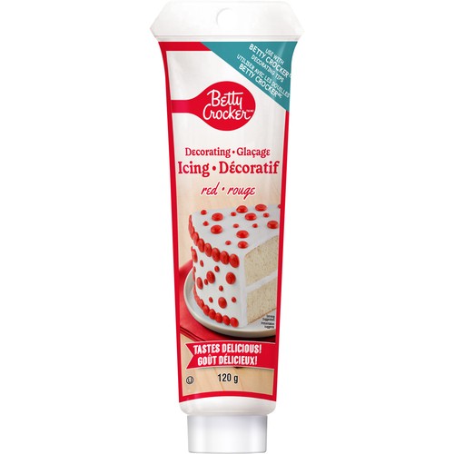 Betty Crocker Decorating Icing Tube Red 120 g
