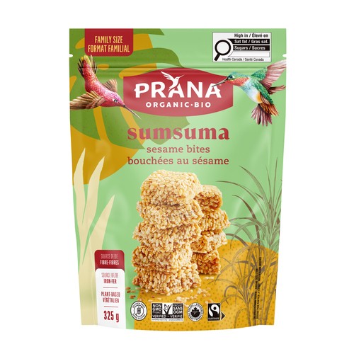 Prana Organic Sumsuma Sesame Bites 325 g