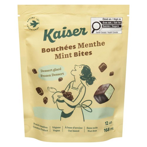 Kaiser Frozen Dessert Bites Mint 168 ml