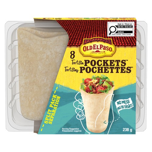Old El Paso Tortilla Pockets 238 g