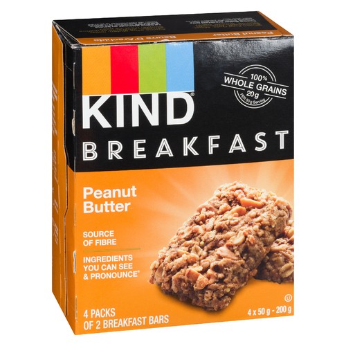 Kind Breakfast Bar Peanut Butter 4 x 50 g