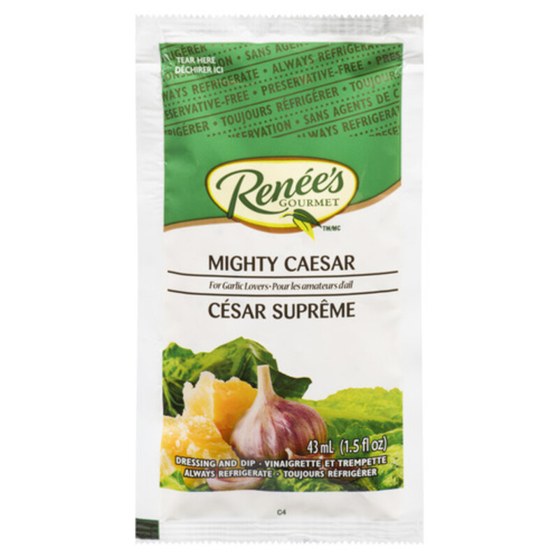 Renée's Salad Dressing Mighty Caesar 43 ml Voilà Online Groceries