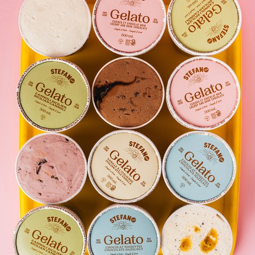Stefano Faita Gelato Italian Style Sicilian Cannoli 500 ml
