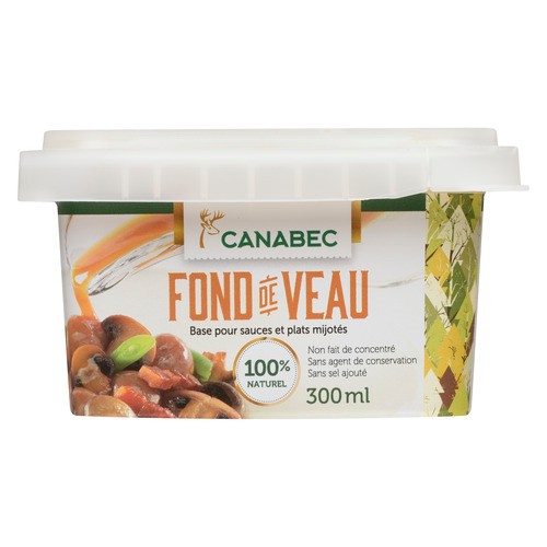 Gibiers Canabec Veal Stock 300 ml (frozen)