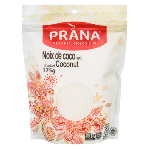 Prana Organic Coconut Shredded 175 g