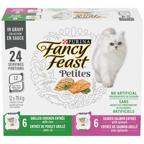 Fancy Feast Petites Wet Cat Food 79.4 g x 12