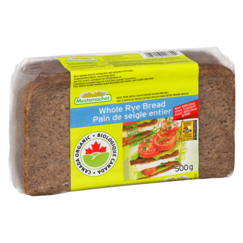 Mestemacher Rye Organic Bread 500 g - Voilà Online Groceries & Offers