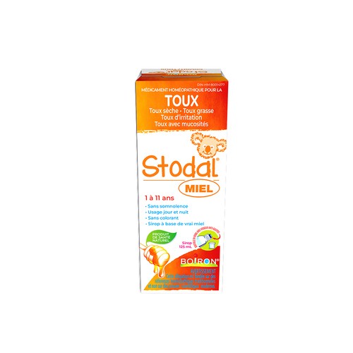 Boiron Stodal Children Cough Syrup Honey 125 ml