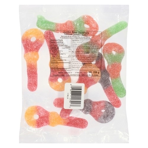 Reddi Snack Candy Jumbo Sour Soothers 225 g
