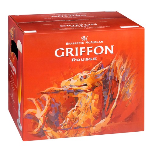 Griffon Mc Auslan Beer Red Ale 4.5% Alcohol 12 x 341 ml (bottles)