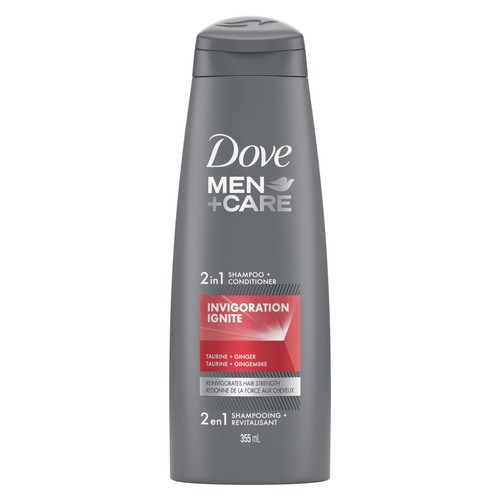 Dove Men+Care Shampoo+Conditioner Invigoration Ignite 355 ml