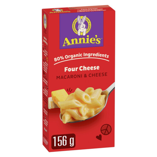Annie's Macaroni & Cheese Mini Penne Pasta Four Cheese 156 g