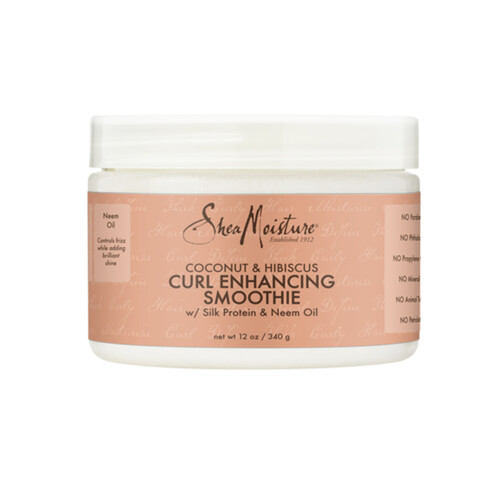 SheaMoisture Hair Treatment Curl Enhancing Smoothie Coconut & Hibiscus 340 g