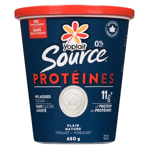 Yoplait Source Protein Yogurt Plain 650 g