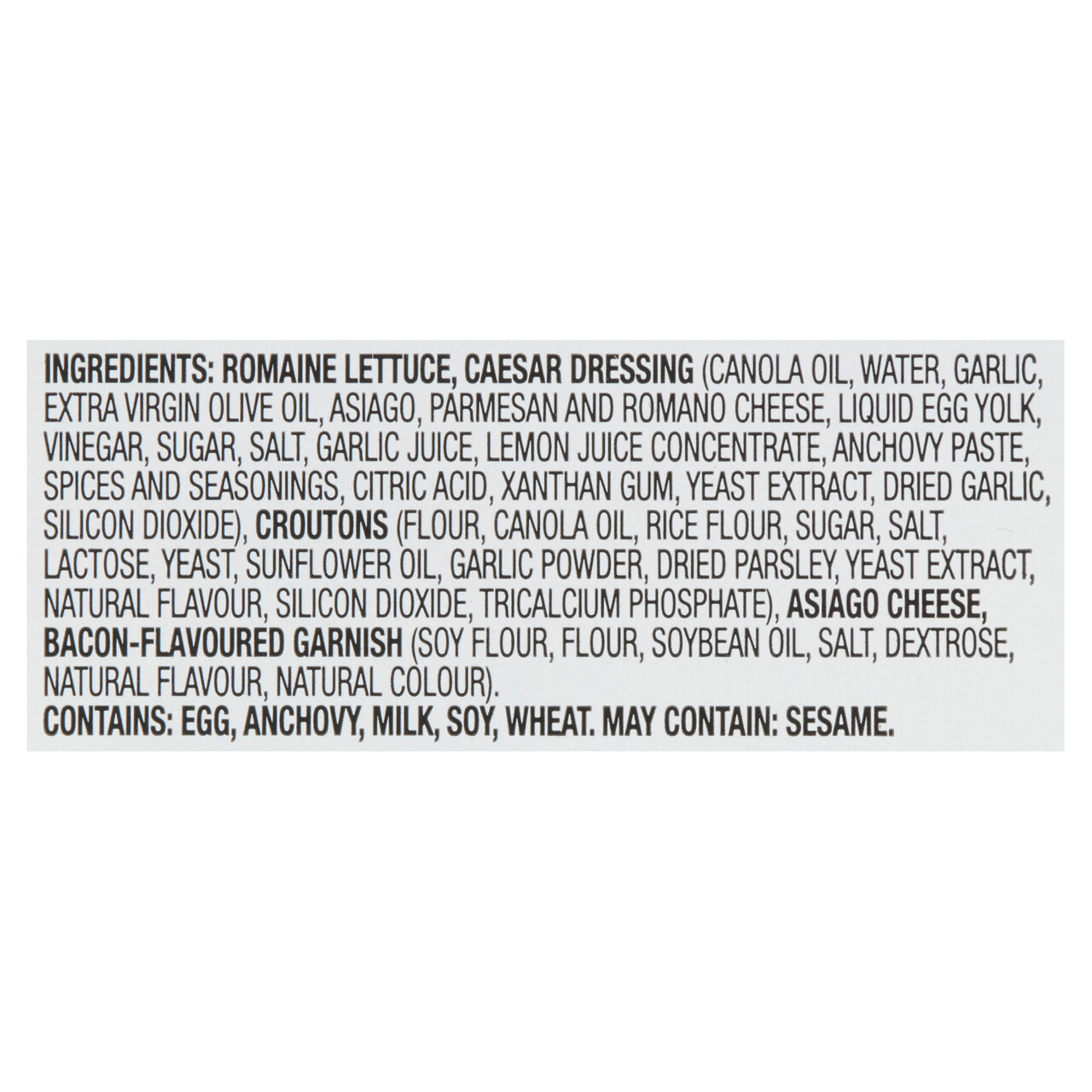 Fresh Attitude Salad Kit Caesar 427 g Voilà Online Groceries & Offers