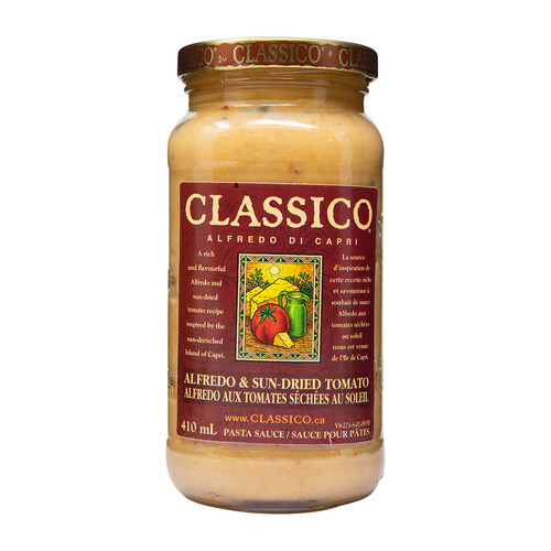 Classico Di Capri Pasta Sauce Tomato Alfredo & SunDried 410 ml Voilà