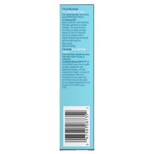 K-Y Sensual Silk Lubricant 40 mL