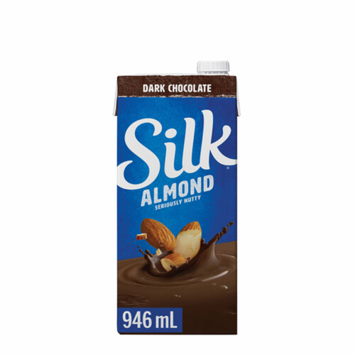 Silk Dairy-Free Almond Milk Dark Chocolate Flavour Shelf Stable 946 ml