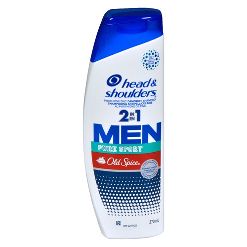 Head & Shoulders Shampoo Men's 2N1 Old Spice Pure Sport 370 ml