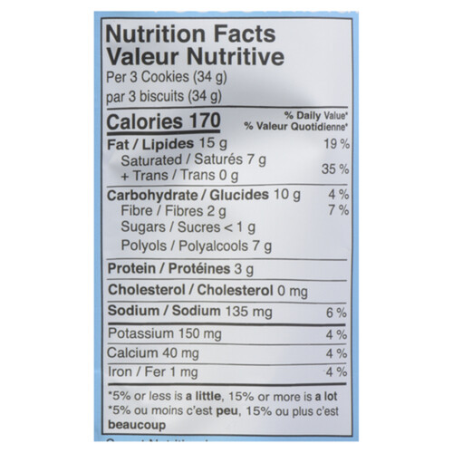 Sweet Nutrition Chocolate Chip Cookies 68 g