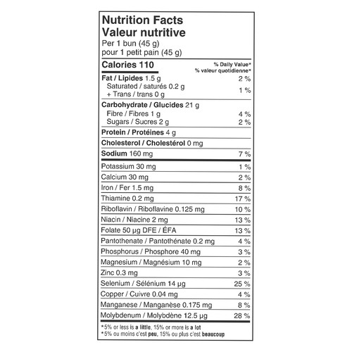 Dempster's Hamburger Buns White 8 Pack 360 g