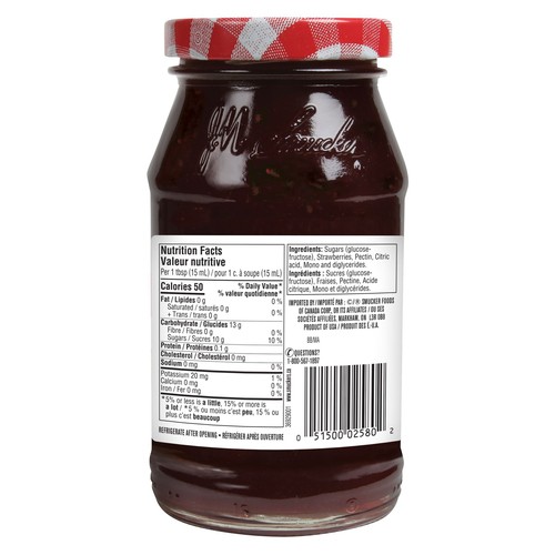 Smucker's Strawberry Spread 250 ml