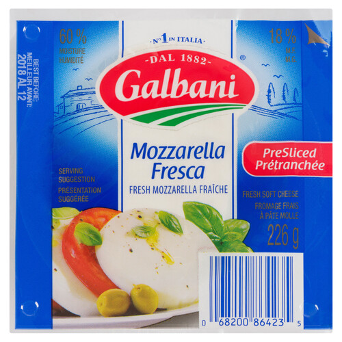 Galbani Slice Ball Fresh Mozzarella 226 g