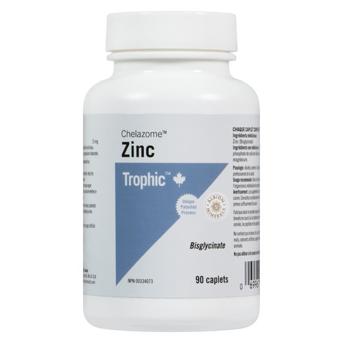 Trophic Chelazome Zinc 90 Count