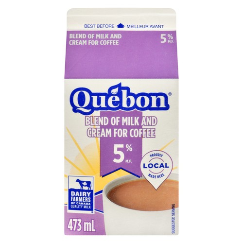 Quebon 5% Milk & Cream Coffee Blend 473 ml