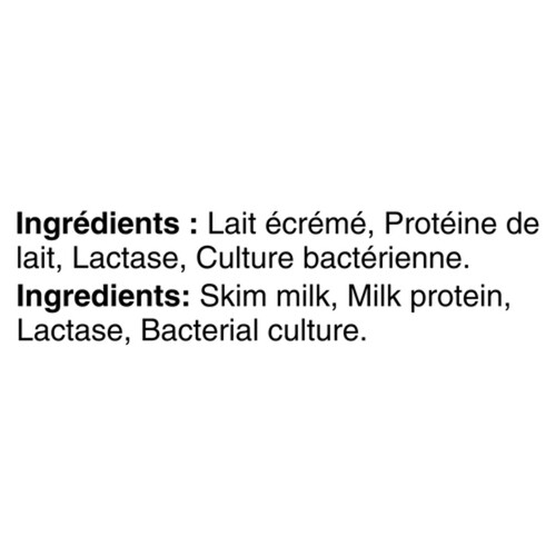 Liberté Greek 0 Lactose Free Yogurt Plain High Protein 1 kg Voilà