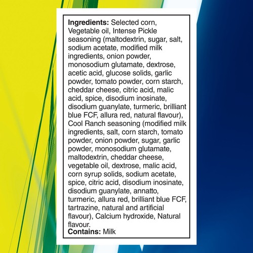 Doritos Collisions Tortilla Chips Intense Pickle and Cool Ranch Flavoured 65 g