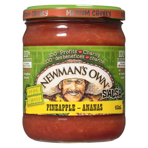 Newman's Own Salsa Pineapple Medium 415 ml