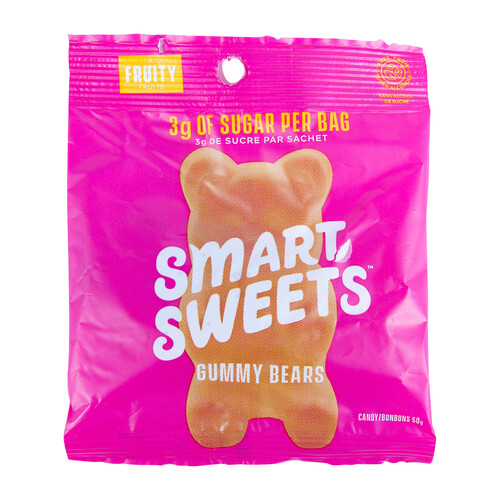 Smart Sweets Candy Gummy Bears Fruity 50 g