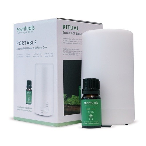 Scentuals Natural Duo Ritual Oil Diffuser 1 Count