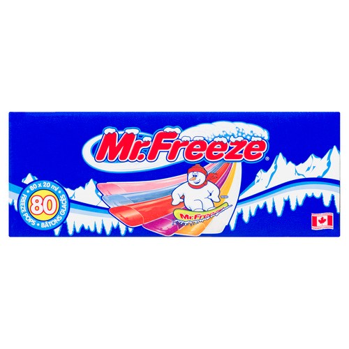 Mr. Freeze Freeze Pops 80 x 20 ml