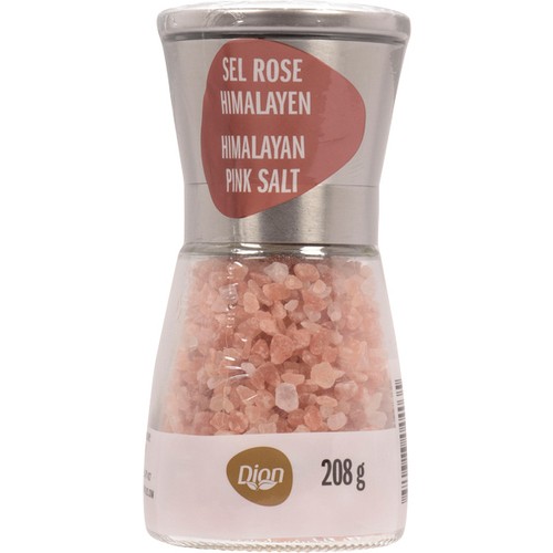 Dion Herbs & Spices Salt Grinder Himalayan Pink 208 g