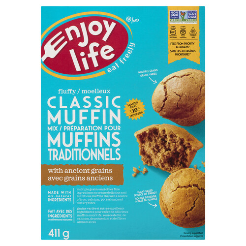 EnjoyLife Classic Muffin Mix with Ancient Grains 411 g
