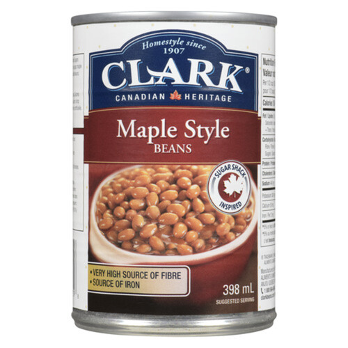 Clark Baked Beans Maple Style 398 ml