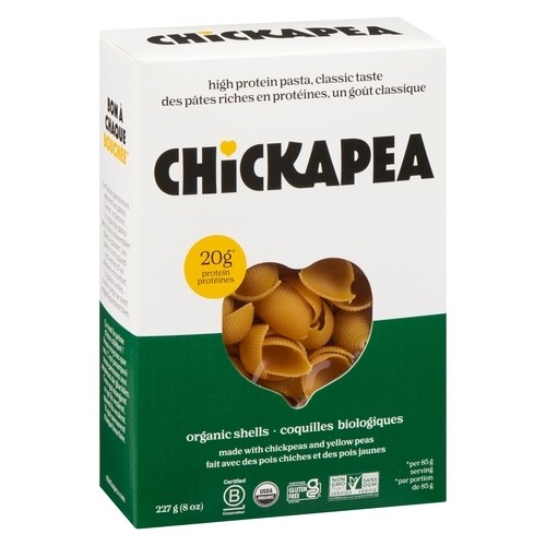 Chickapea Organic Pasta Shells 227 g